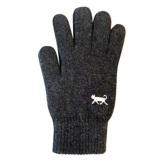 iTouch Gloves(アイタッチグローブ)　ねこ(ブラック)